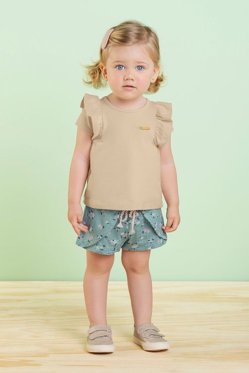 CONJUNTO INFANTIL - FEMININO - TAMANHO 1 AO 3 # 71096 - COLORITTÁ