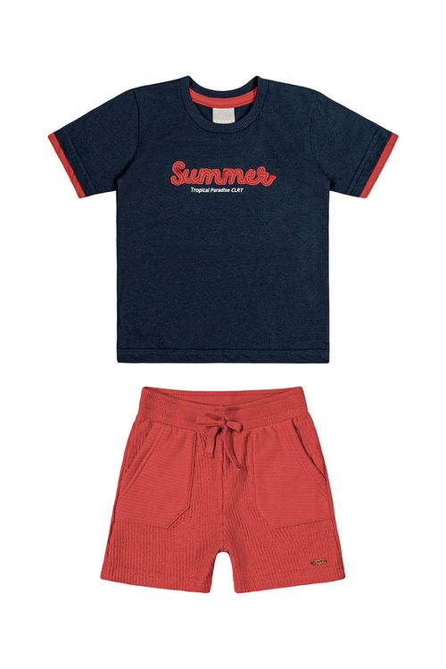CONJUNTO INFANTIL - MASCULINO - TAMANHO 1 AO 3 # 72107 - COLORITTÁ