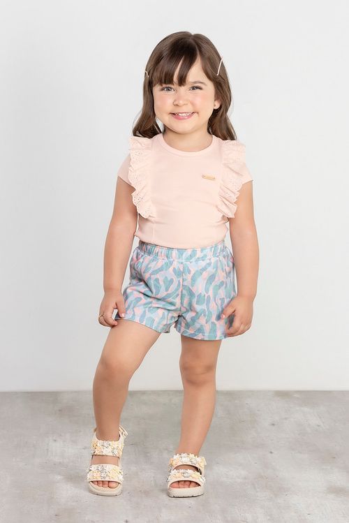 CONJUNTO INFANTIL - FEMININO - TAMANHO 1 AO 3 # 73149 - COLORITTÁ