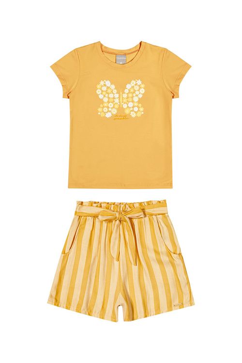 CONJUNTO INFANTIL - FEMININO - TAMANHO 4 AO 8 # 75142 - COLORITTÁ