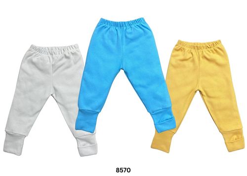 KIT CULOTE PÉ VIRA- MASCULINO - 3 UNIDADES -TAMANHO RN AO EG # 8570 - PETUTINHA