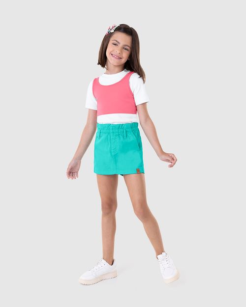 SHORTS SAIA JUVENIL - FEMININO - TAMANHO 10 AO 18 #1000120184 - MALWEE