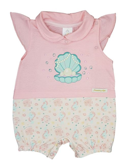 MACACÃO CURTO - CONCHA - TAMANHO P AO G #25938 - PRESENTE DE ANJO