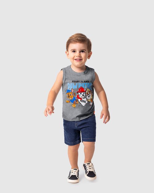 CAMISETA REGATA INFANTIL - MASCULINO - TAMANHO 1 AO 3 #1000120322 -MALWEE