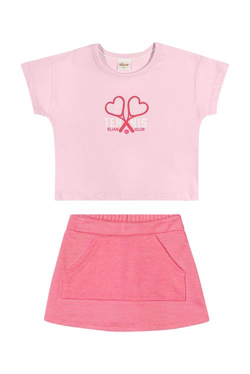 CONJUNTO INFANTIL - FEMININO - TAMANHO 1 AO 3 # 231980 - ELIAN
