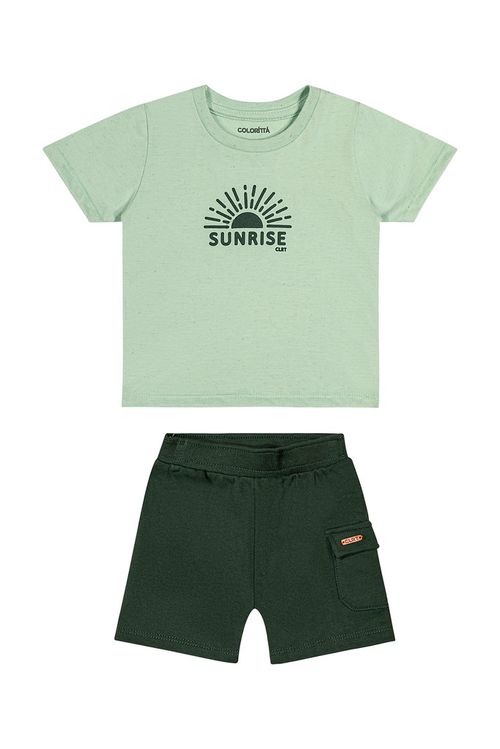 CONJUNTO INFANTIL - MASCULINO - TAMANHO 1 AO 3 # 70083 - COLORITTÁ