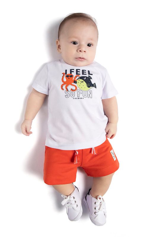 CONJUNTO INFANTIL - MASCULINO- TAMANHO  P AO GG # 4279 - TMX KIDS&TEENS