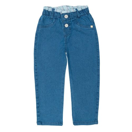 CALÇA JEANS -  FEMININO - TAMANHO 1 AO 3 # 1102047 - CLUBE DO DOCE