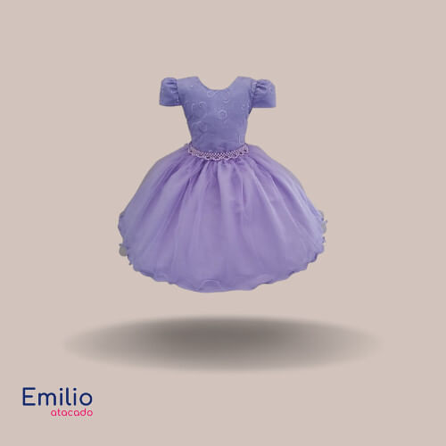 VESTIDO DE FESTA - TAMANHO 4 AO 12 # HH1147 - HELOISA DRESS