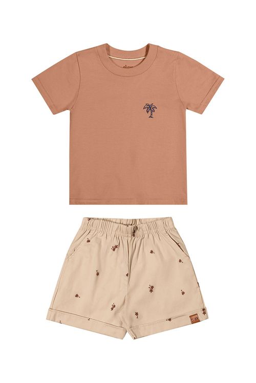 CONJUNTO INFANTIL - MASCULINO - TAMANHO  1 AO 3 # 201259 - ELIAN