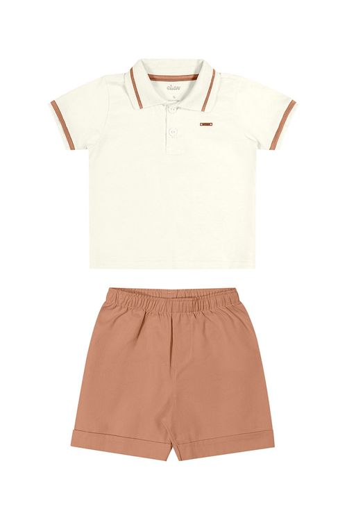 CONJUNTO INFANTIL - MASCULINO - TAMANHO  1 AO 3 # 201244 - ELIAN