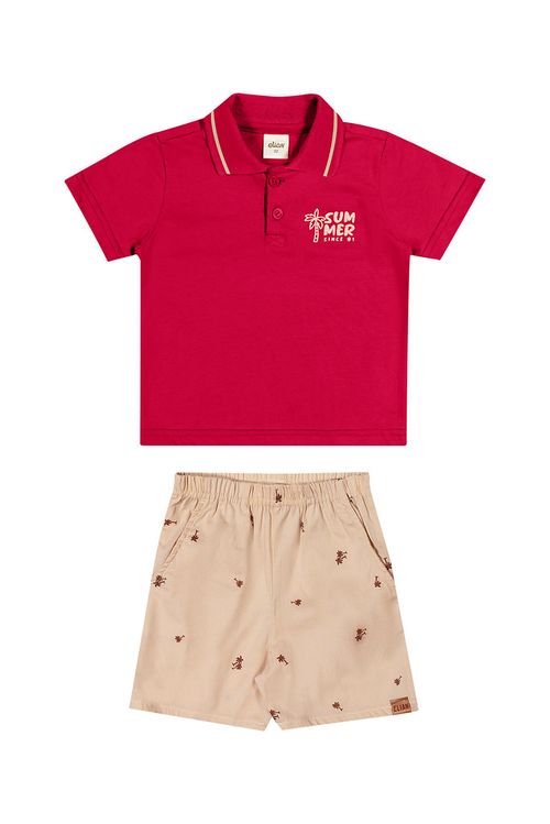 CONJUNTO INFANTIL - MASCULINO - TAMANHO  1 AO 3 # 221496 - ELIAN