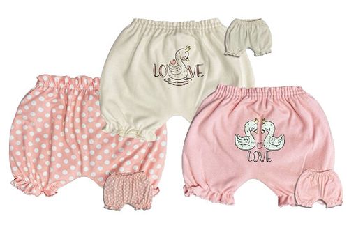 TAPA FRALDA - FEMININO - 3 UNIDADES - TAMANHO P AO EG #8566 - PETUTINHA