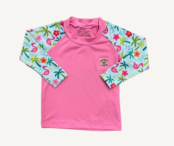 CAMISETA MANGA LONGA UV - FEMININO - TAMANHO 1 AO 3 #P003 - PETUTINHA