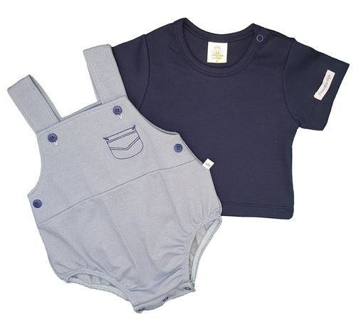 MACACÃO ROMPER- MASCULINO - TAMANHO P AO G # 25976 - PRESENTE DE ANJO