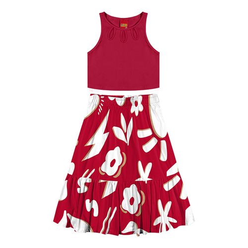 CONJUNTO FEMININO 10 AO 16 # 1000680 - KYLY