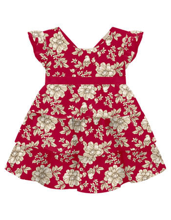 VESTIDO - INFANTIL - TAMANHO 2 AO 3 # 2000523 - MILON