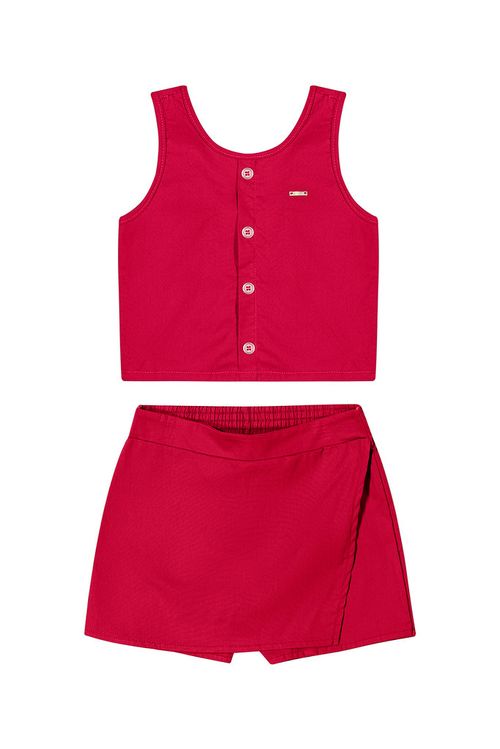 CONJUNTO INFANTIL - FEMININO - TAMANHO  10 AO 14 #251813 - ELIAN