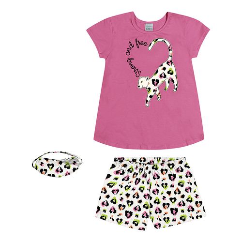 CONJUNTO FEMININO PIJAMA 4 AO 8 # 1000649 - KYLY