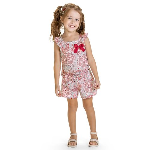 CONJUNTO - FEMININO - TAMANHO 4 AO 8 # 1000542 - KYLY