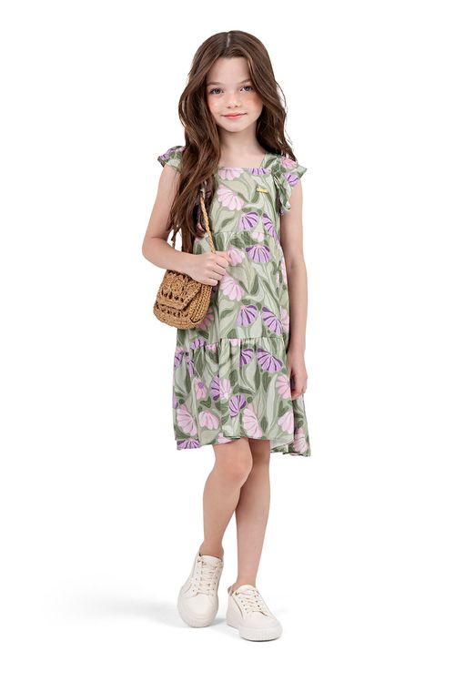 VESTIDO JUVENIL - FEMININO - TAMANHO  10 AO 14 # 75209 - ELIAN