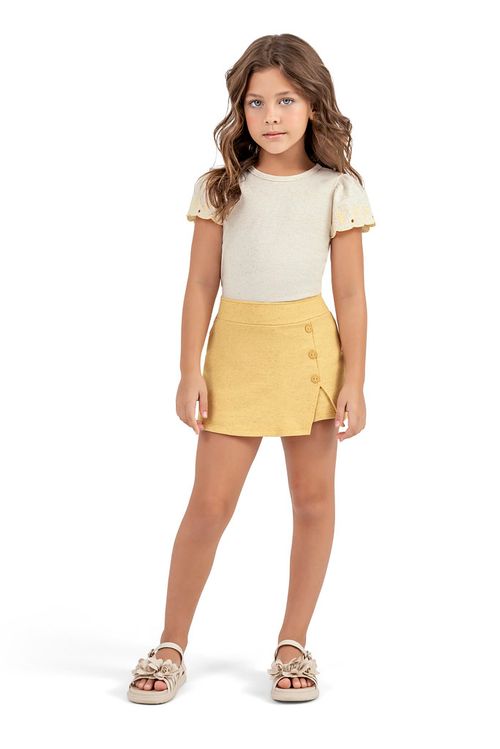 CONJUNTO  INFANTIL - FEMININO - TAMANHO  4 AO 8 # 75182 - ELIAN