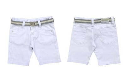 BERMUDA SARJA - MASCULINA - TAMANHO 4 AO 8 # 004359 - ARTICOLARE