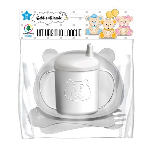 KIT URSINHO LANCHE - 4 PEÇAS #BM2118 - MONTE LIBANO