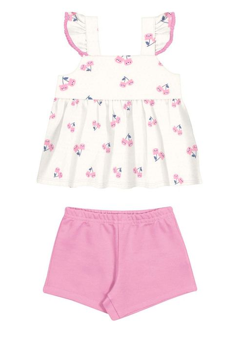 CONJUNTO - FEMININO -  INFANTIL - TAMANHO 2 AO 3 # 46145 - LUNENDER