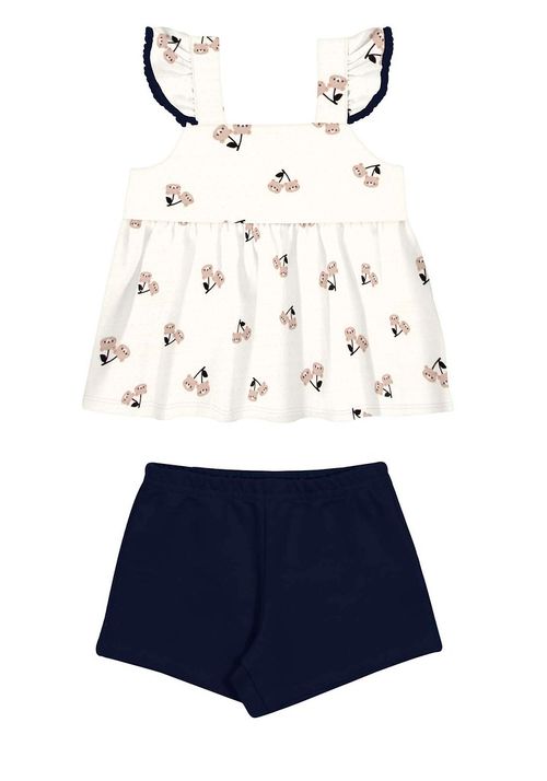 CONJUNTO - FEMININO -  INFANTIL - TAMANHO 1 # 46145 - LUNENDER