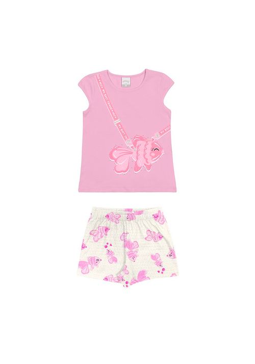 CONJUNTO - FEMININO - INFANTIL - TAMANHO 2 AO 3 # 46858 - LUNENDER
