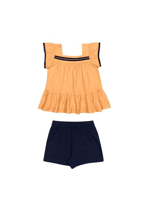 CONJUNTO - FEMININO - INFANTIL - TAMANHO 4 AO 10 # 46859 - LUNENDER