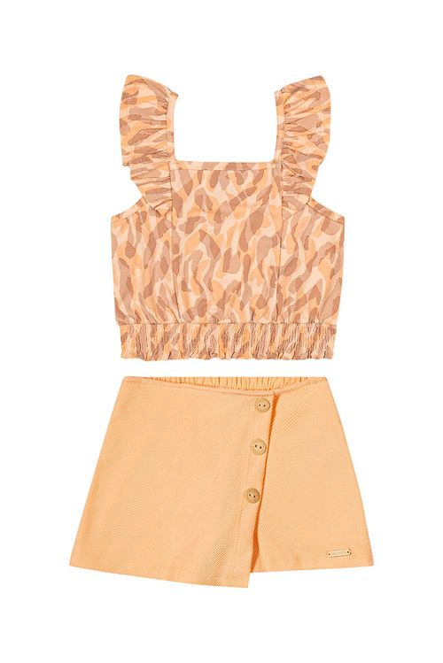 CONJUNTO INFANTIL - FEMININO - TAMANHO 4 AO 8 # 73162 - COLORITTÁ