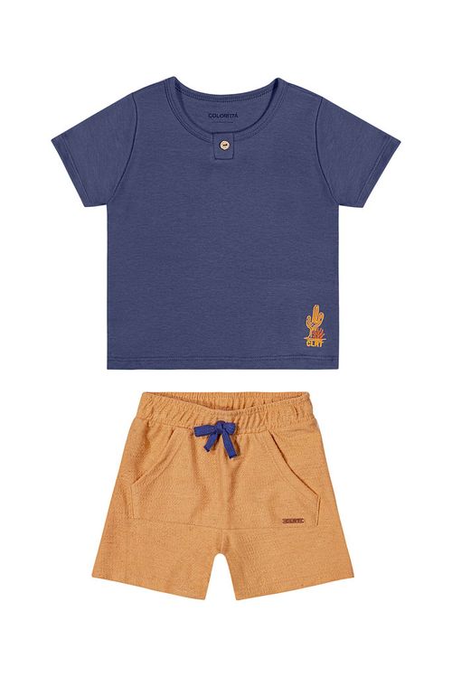 CONJUNTO INFANTIL - MASCULINO - TAMANHO1 AO 3 # 70086 - COLORITTÁ