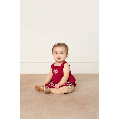 CONJUNTO - FEMININO - INFANTIL - TAMANHO 06 AO 24 MESES # 2000631 - MILON