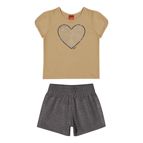 CONJUNTO FEMININO 4 AO 8 # 1000570 - KYLY