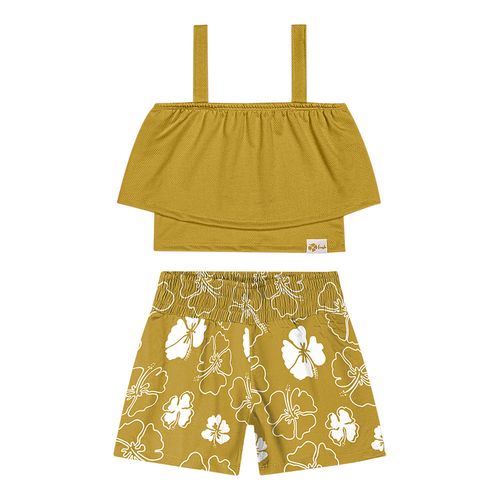 CONJUNTO - FEMININO - INFANTIL - TAMANHO 4 AO 8 # 1000566 - KYLY