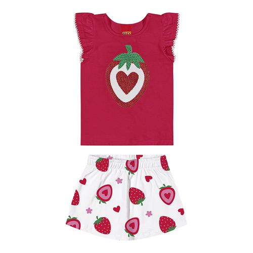 CONJUNTO - FEMININO - INFANTIL - TAMANHO 1 # 1000523 - KYLY