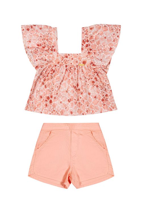 CONJUNTO INFANTIL - FEMININO - TAMANHO  4 AO 8 # 73207 - ELIAN