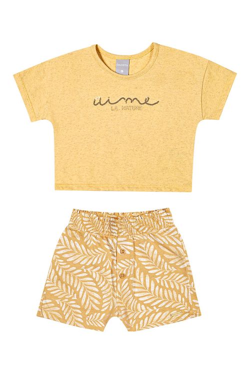CONJUNTO INFANTIL - FEMININO - TAMANHO 4 AO 8 # 75183 - COLORITTÁ