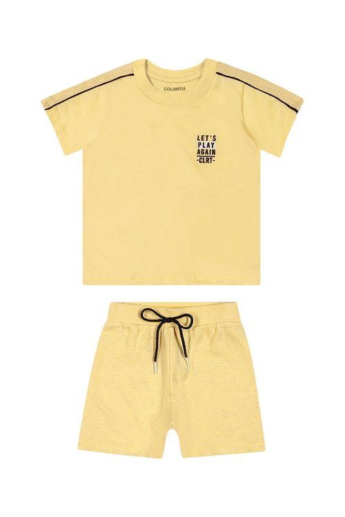 CONJUNTO INFANTIL - MASCULINO - TAMANHO 1 AO 3 # 70110 - ELIAN