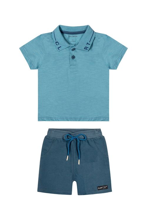 CONJUNTO INFANTIL - MASCULINO - TAMANHO 1 AO 3 # 70117 - COLORITTÁ