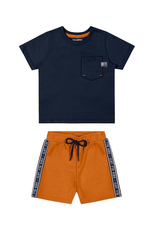 CONJUNTO INFANTIL - MASCULINO - TAMANHO 1 AO 3 # 70112 - COLORITTÁ