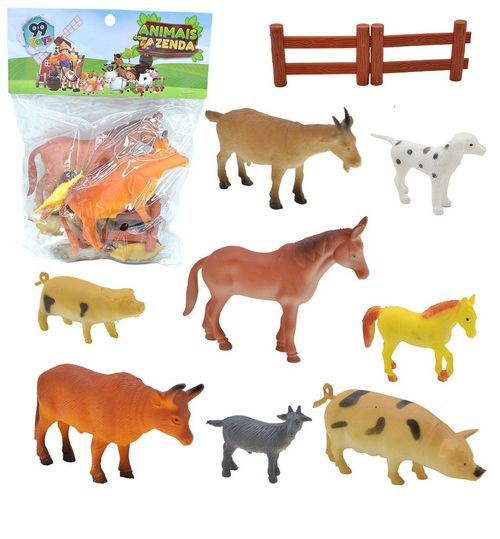 KIT ANIMAIS DA FAZENDA #SUPER-22031 -