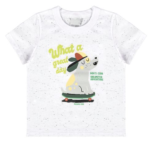 CAMISETA - BASICA - INFANTIL - TAMANHO 4 AO 8 # 1000122745 - MALWEE