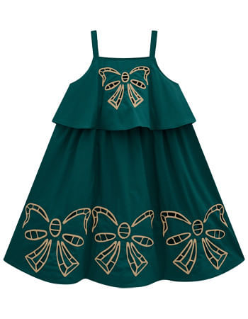 VESTIDO INFANTIL - FEMININO - TAMANHO 4 AO 8 #2000560 - MILON