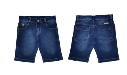BERMUDA JEANS - MASCULINO - TAMANHO 4 AO 8 # 004507 - ARTICOLARE