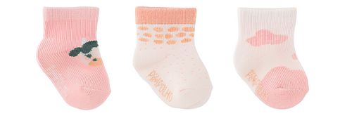 KIT MEIA COLORIDA - FEMININO - 3 PARES - TAMANHO ZERO # 0300692 - PIMPOLHO