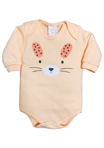 KIT BODY MANGA LONGA - 3 UNIDADES - TAMANHO PP # 3244 - PETUTINHA