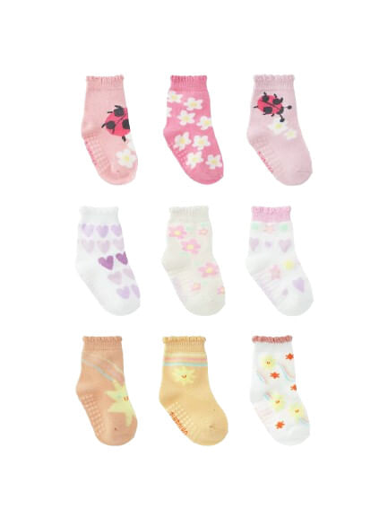 KIT MEIA COLORIDA - FEMININO -  3 PARES - TAMANHO 16-20 # 0300615 - PIMPOLHO